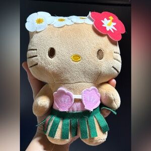 Hawaii Tan Hello Kitty Hula Dancer Plush